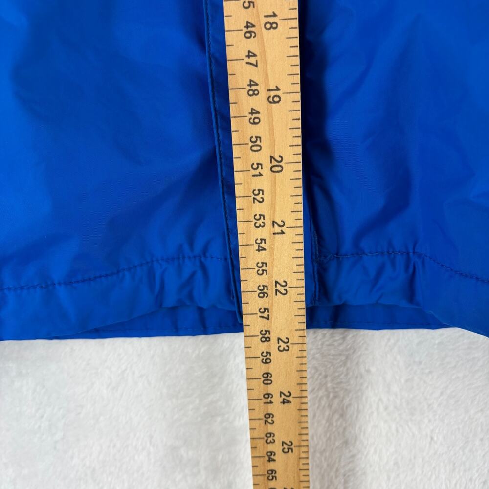 Columbia Windbreaker Rain Jacket Kids Blue Medium (10/12) Hooded - Picture 9 of 13